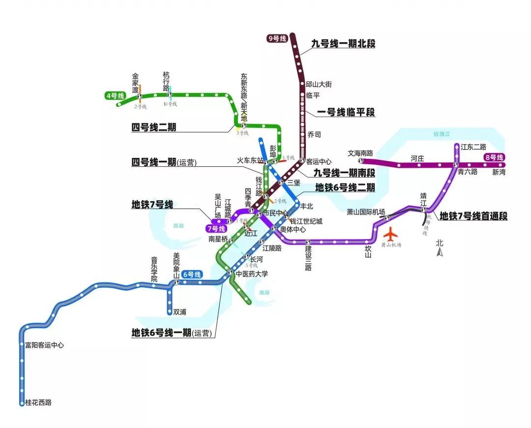 赞杭州很多人都在关心的这2条地铁预计今年通车涉及临平良渚