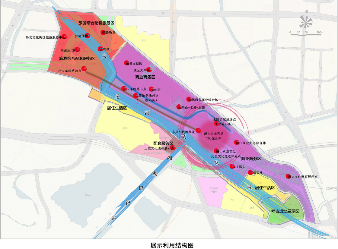 杭州萧山南部新城规划图片